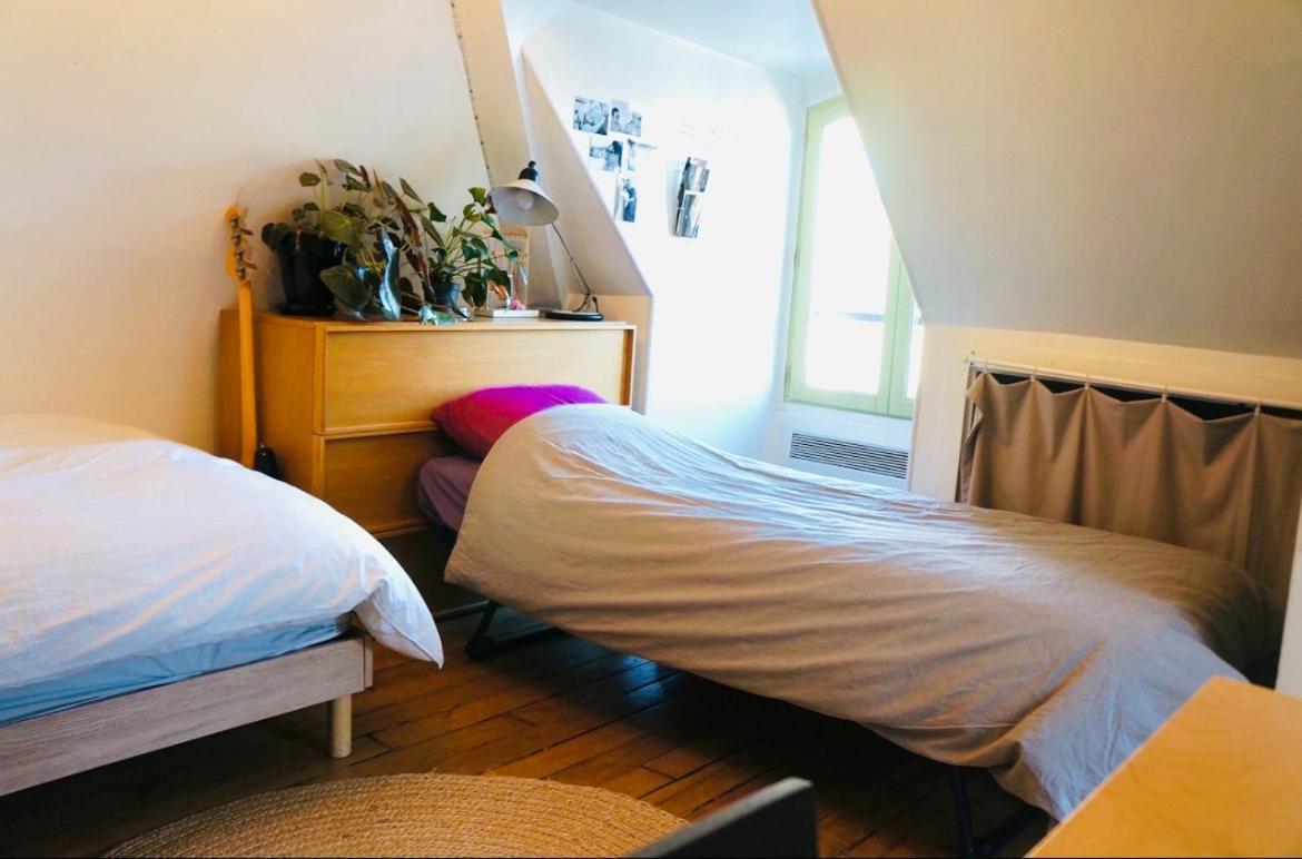 Vue Panoramique Sur Les Toits De Appartement Paris